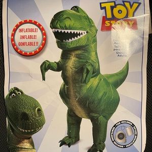 Rex from Toy Story Halloween Costume. Perfect Condition.
